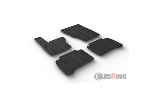 Gummimattor lämpliga för Range Rover Sport 7/2013- (T-Design 4-delad), bild 2