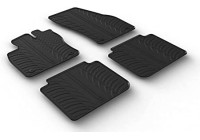 Gummimattor lämpliga för Seat Tarraco 2019- (T-Design 4-delad)