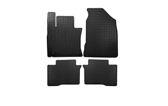 Gummimattor lämpliga för SsangYong Tivoli 2015-2019 & 2019- (4-delat + monteringssystem)