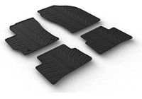 Gummimattor lämpliga för Toyota Corolla HB 5-dörrars (4-delad)