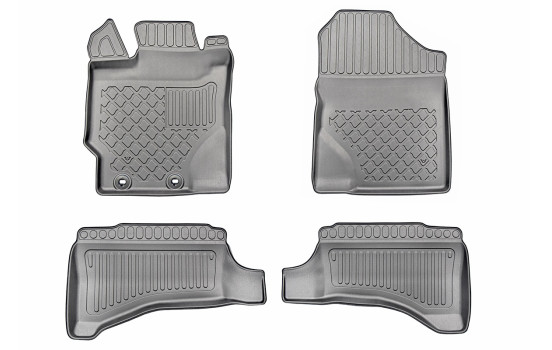 Gummimattor lämpliga för Toyota Yaris III Hybrid 2011-2020