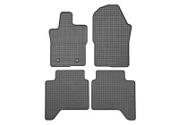 Gummimattor lämpliga för Volkswagen Amarok 2022- & Ford Raptor II 2022- (4-delad)