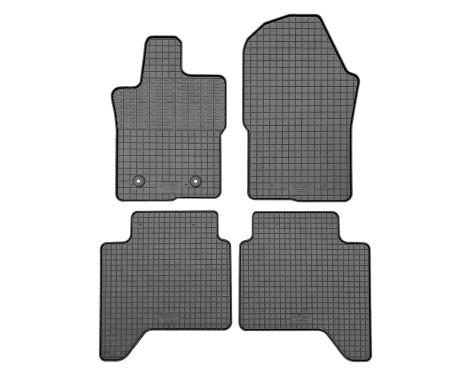 Gummimattor lämpliga för Volkswagen Amarok 2022- & Ford Raptor II 2022- (4-delad)