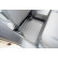 Gummimattor lämpliga för Volkswagen Caddy ALL 2020+ / Ford Tourneo Connect 2022+, miniatyr 6