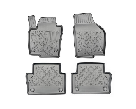 Gummimattor lämpliga för Volkswagen Sharan / Seat Alhambra 2010+