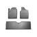 Gummimattor lämpliga för VW Sharan 1995-2010 / Seat Alhambra 1995-2010 / Ford Galaxy 1995-2006