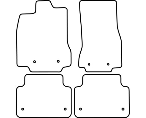 Mats Velour lämplig för Jaguar XF Sedan/Sportbrake 2008-2015, bild 6