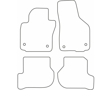 Mats Velour lämplig för Seat Leon 2005-2008, bild 6