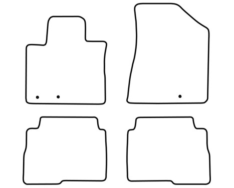 Mats Velour passande Kia Sorento 2009-2013, bild 6