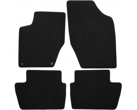 Velour Bilmattor för Peugeot 308 2008-2013 4 delar