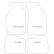 Velour bilmattor Honda Civic 3drs 1988-1991 4 st., miniatyr 2