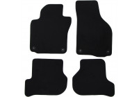 Velour bilmattor lämplig för VW Golf VI 2008-2012, Cabriolet