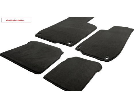 Velours bilmattor lämpliga för Fiat Panda Duologic 2012- 5-d