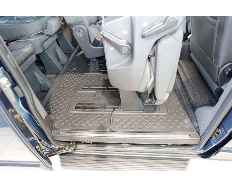 Gummimatta lämplig för Ford Tourneo Custom 3:e sätesraden L1/L2 2013+ (inkl. Facelift), bild 3
