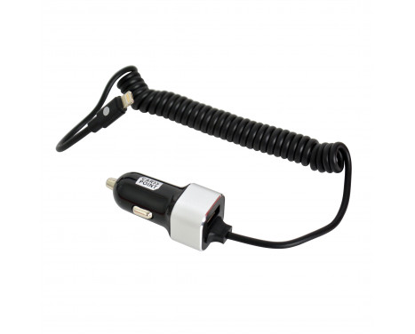 Carpoint Billaddare 12V / 24V Singel USB 4.8A