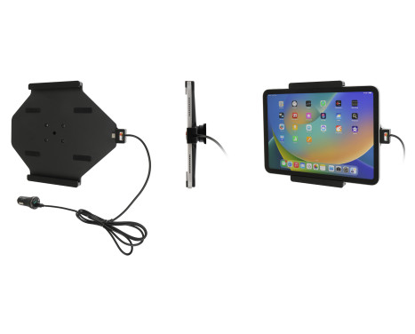 Apple iPad 10th Gen 10.9 2022 (A2696, A2757, A2777) Aktiv hållare med 12V USB-kontakt, bild 2