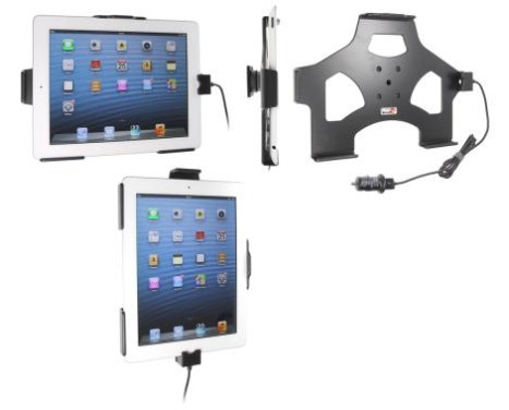 Apple iPad ny 4:e generationens aktiv hållare med 12V USB-kontakt