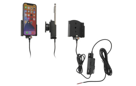Apple iPhone 12 / 12 Pro / Aktiv hållare med fast strömförsörjning