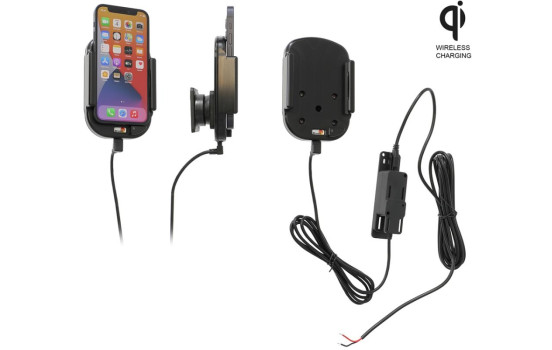 Apple iPhone 12 Mini Qi Wireless Active hållare med fast strömförsörjning
