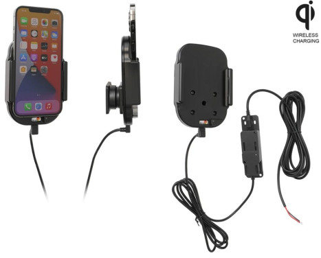 Apple iPhone 12 Pro Max Qi Wireless Active hållare med fast strömförsörjning