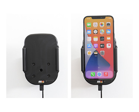 Apple iPhone 12 Pro Max Qi Wireless Active hållare med fast strömförsörjning, bild 5