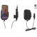 Apple iPhone 12 Pro Max Qi Wireless Aktiv justerbar hållare med 12V USB-kontakt
