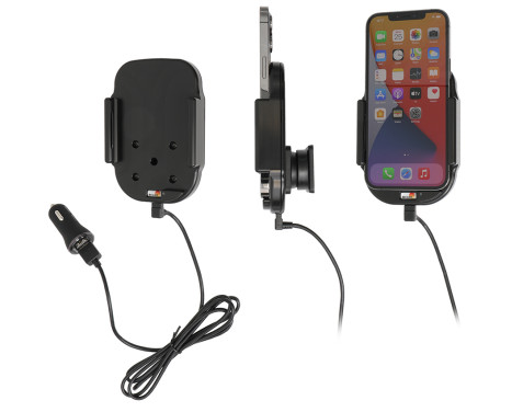 Apple iPhone 12 Pro Max Qi Wireless Aktiv justerbar hållare med 12V USB-kontakt, bild 5