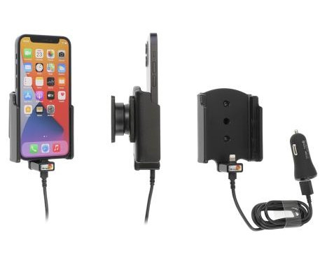 Apple iPhone 12Mini Aktiv hållare med 12V USB-kontakt