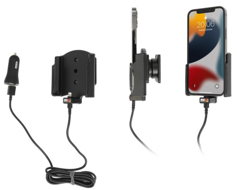 Apple iPhone 13/14/Pro, Aktiv hållare med 12V USB SIG-kontakt, bild 2