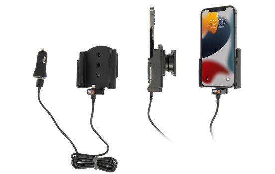 Apple iPhone 13/14/Pro, Aktiv hållare med 12V USB SIG-kontakt, bild 2