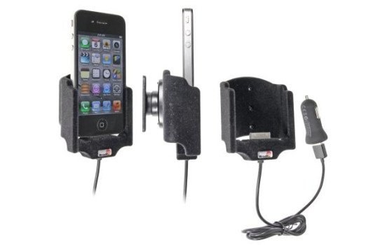Apple iPhone 4/4S Aktiv hållare med 12V USB-kontakt