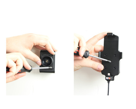Apple iPhone 5 / 5S / SE Aktiv hållare med eller utan skal 12V USB-kontakt, bild 4