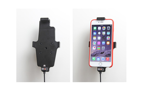 Apple iPhone 6/6S/6 Plus/7 Plus/8 Plus/Xs Max Aktiv hållare med 12V USB-kontakt. (med/utan lock), bild 2