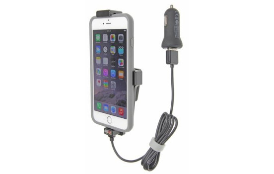 Apple iPhone 6/6S/6 Plus/7 Plus/8 Plus/Xs Max Aktiv hållare med 12V USB-kontakt. (med/utan lock), bild 9