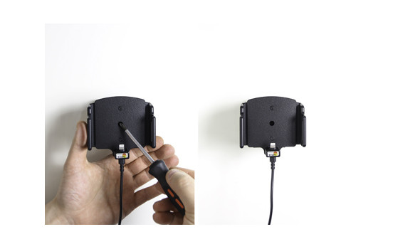 Apple iPhone 6Plus/ 6SPlus/ 7Plus/ 8Plus/ X/Xs/Xs Max Aktiv justerbar hållare med 12V USB-kontakt, bild 3
