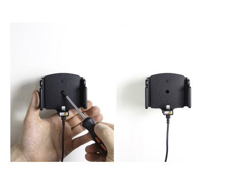 Apple iPhone 6Plus/ 6SPlus/7Plus/8Plus/X/Xs/Xs Max/XR Aktiv justerbar hållare med fast strömförsörjning, bild 3