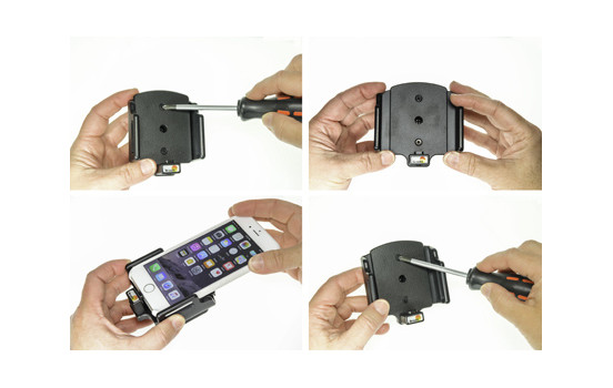 Apple iPhone 6S / 7 / 8 / X / Xs Passiv hållare för originalkabel., bild 2