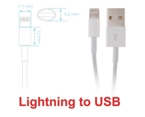 Apple iPhone 6S / 7 / 8 / X / Xs Passiv hållare för originalkabel., bild 6