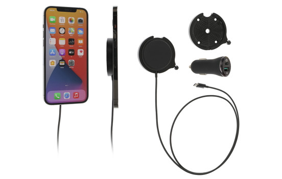 Apple iPhone MagSafe laddare, Aktiv hållare med 12V USB SIG-kontakt, bild 2