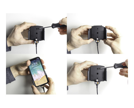 Apple iPhone X / Xs / 11 Aktiv justerbar hållare med 12V USB-kontakt, bild 5