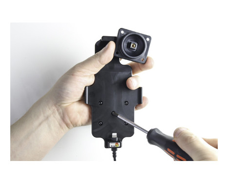 Apple iPhone X / Xs med eller utan skal Aktiv hållare med 12V USB-kontakt, bild 4