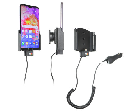 Huawei P20 Pro Aktiv hållare med 12/24V laddare