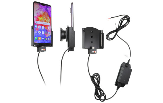 Huawei P20 Pro Aktiv hållare med fast strömförsörjning