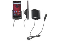 Motorola Droid Turbo 2 Aktiv hållare med 12V USB-kontakt