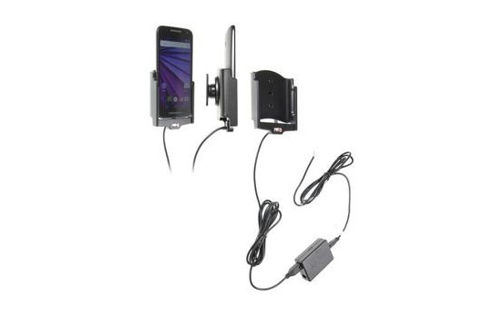 Motorola Moto G (3rd Gen) Aktiv hållare med fast strömförsörjning