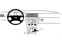 ProClip - Audi A3/S3 1997-2000 - Seat Toledo 1999-2003 Konsolfäste
