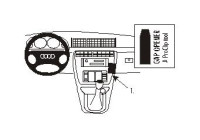 ProClip - Audi A4 / S4 2000-2001 Vinklat fäste