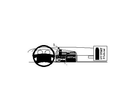ProClip - Hyundai H 100 1997-2005 Mittfäste