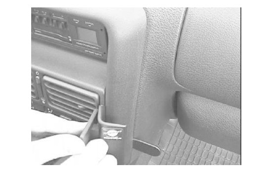 ProClip - Peugeot 106 1996-2002 Vinklat fäste, bild 4