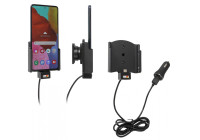 Samsung Galaxy A51 Aktiv hållare med 12V USB-kontakt.